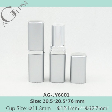 AG-JY6001 Wholesale Plastic Cosmetic Custom Empty Quadrate Lipstick Tube